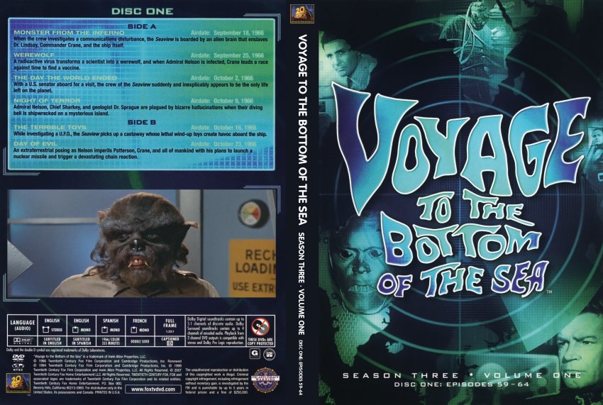 Voyage To The Bottom Of The Sea - Season 3 - Disc 1