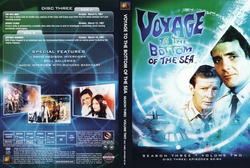 Voyage To The Bottom Of The Sea - Season 3 - Disc 6