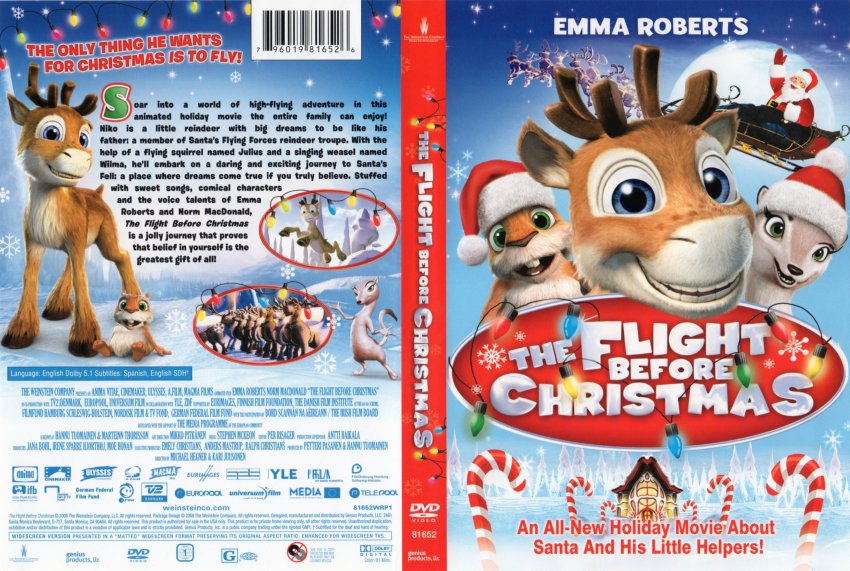 Flight Before Christmas DVD Cover