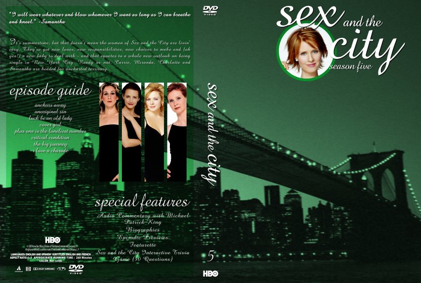 Sex And The City Season 5 Tv Dvd Custom Covers 1184sexandcity S5