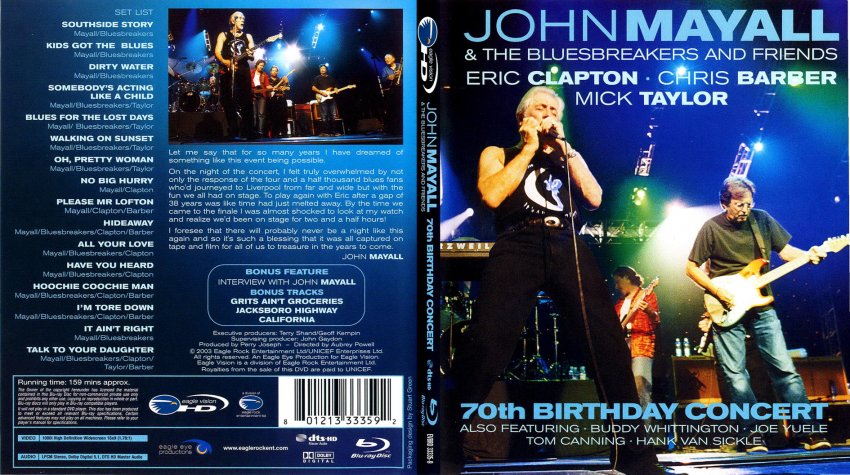 John Mayall - Birthday Concert