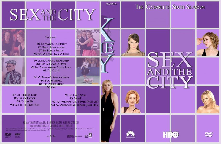 Sex and the City season 6 Spanning
