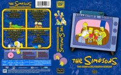 The Simpsons Season 4 (4 Disc Case Cover)