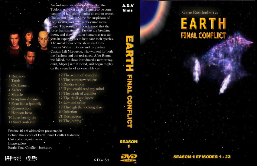 Earth final conflict season 1