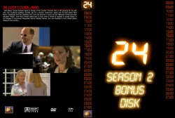 24 Season 2 Bonus DVD - LED Clock Set