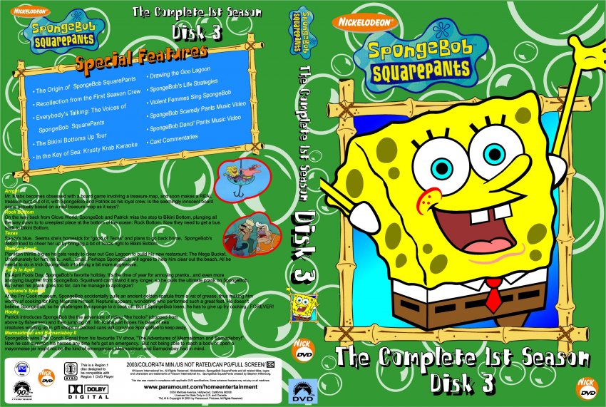 Amazoncom: SpongeBob SquarePants Season 1: Tom Kenny