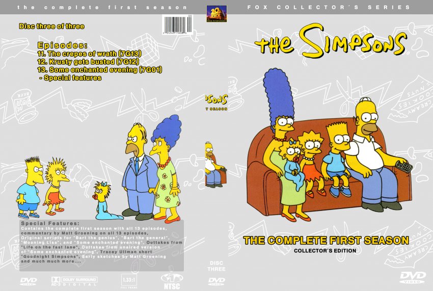 Simpsons Season 1 Disc 3