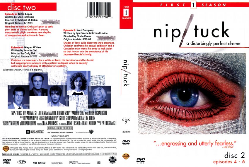 Nip/Tuck Season One Disc 2