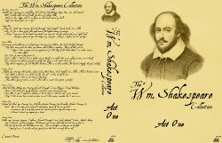 Shakespeare space saving covers, Act One
