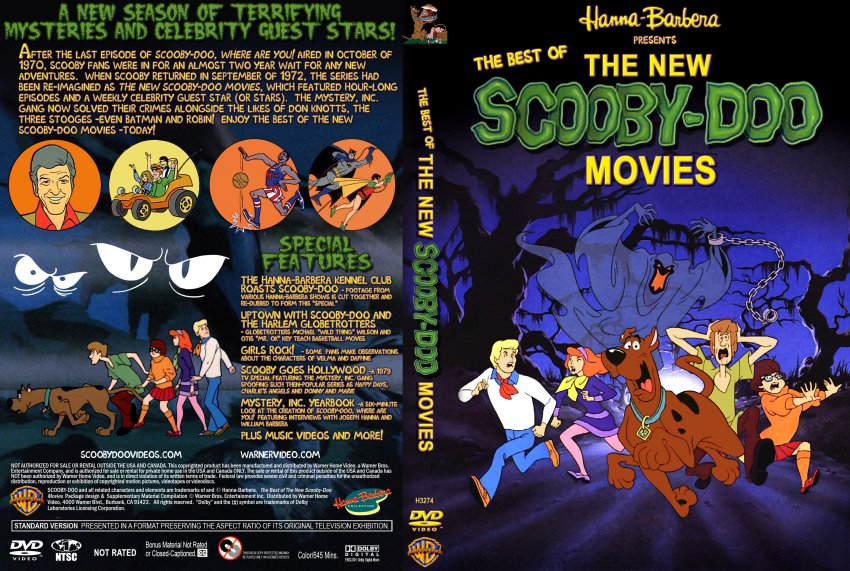 New Scooby Doo Movies DVD Cover