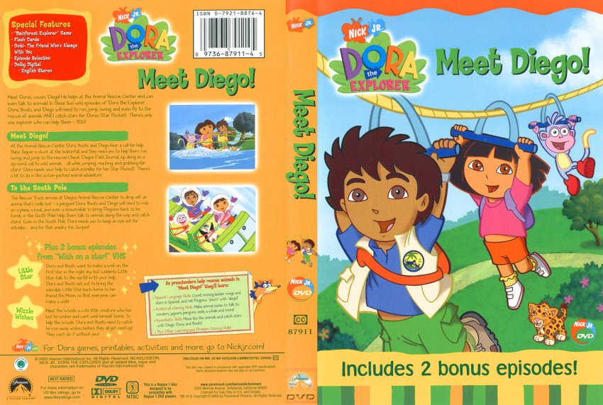 Dora The Explorer - Meet Diego!