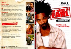 My Name Is Earl Season 1 One Disc 4 Four