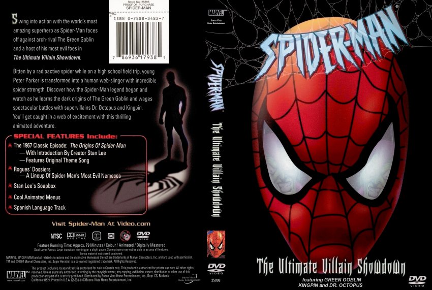 Spiderman Ultimate Villain Showdown Animated