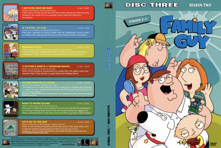 Family Guy Season 2 Disc 2