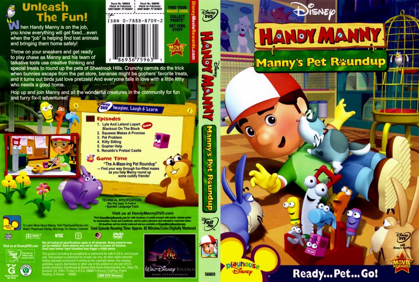 Handy Manny Mannys Pet Roundup