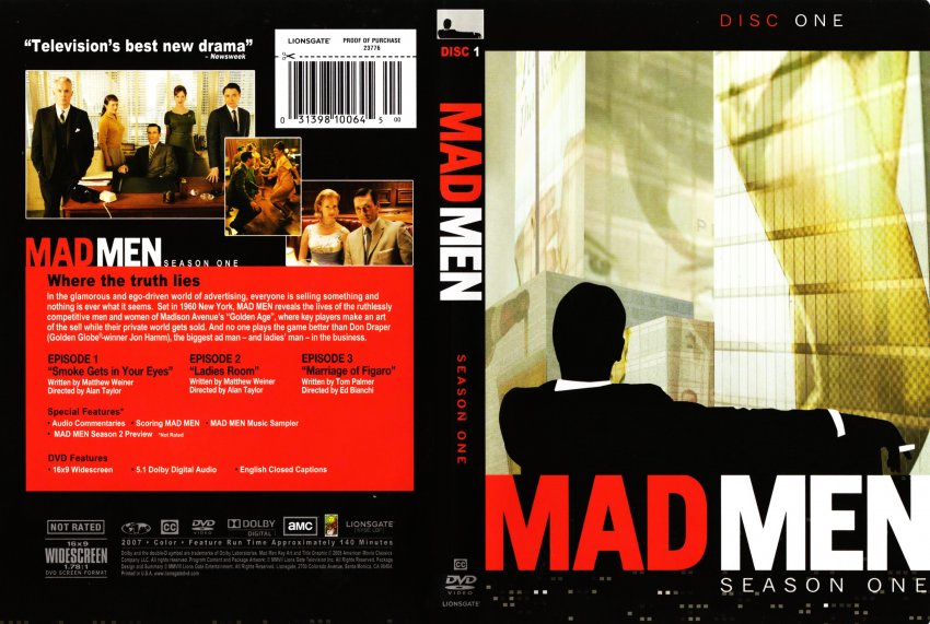 Mad Men Season 1 Disc 1