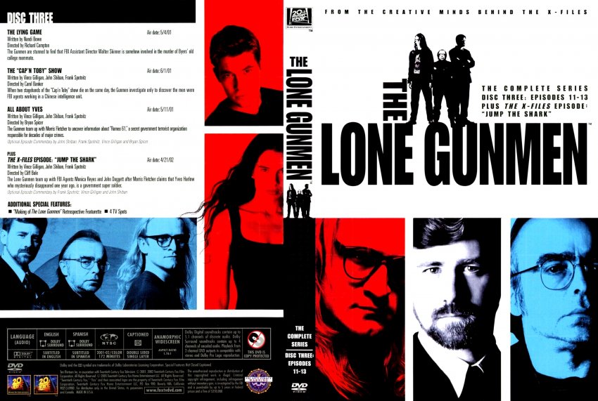 The Lone Gunmen - The Complete Series Disc 3