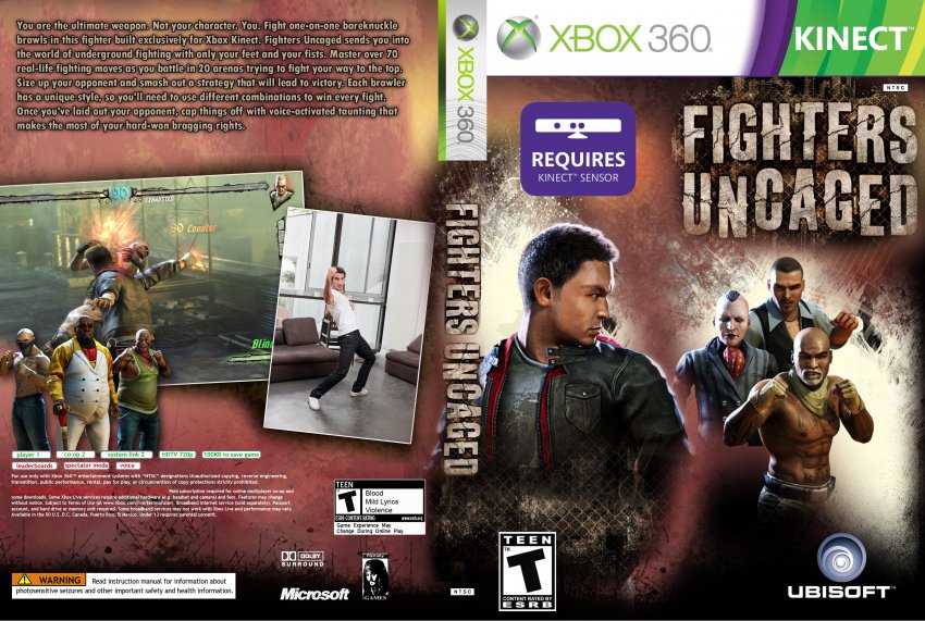 kinect fighters uncaged