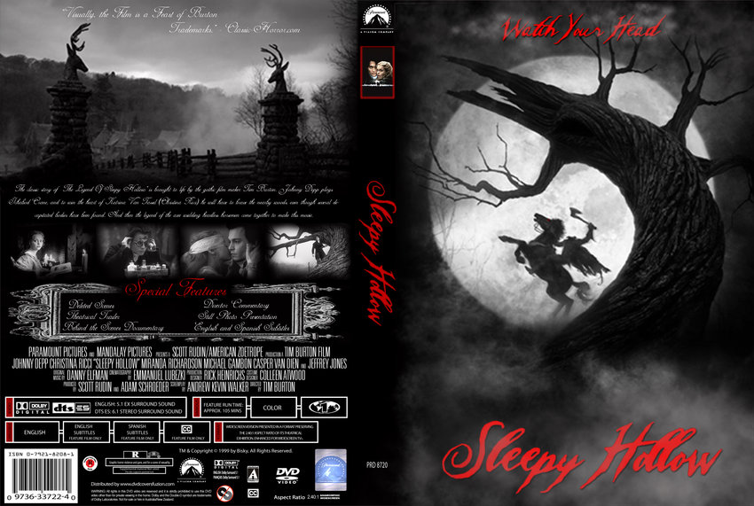 Sleepy Hollow dvd-cover