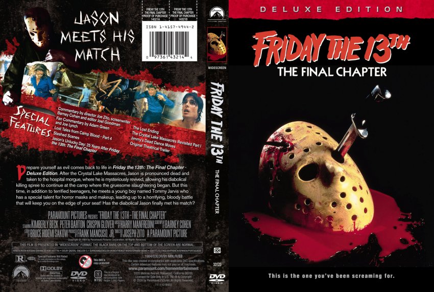 Friday The 13th - Part IV - The Final Chapter