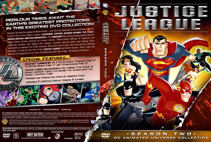 justice league animated series box set