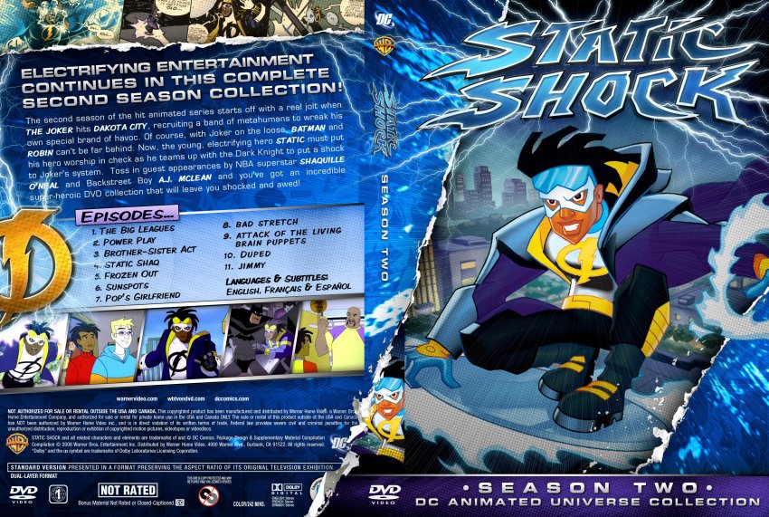 DC Animated Static Shock Season 2