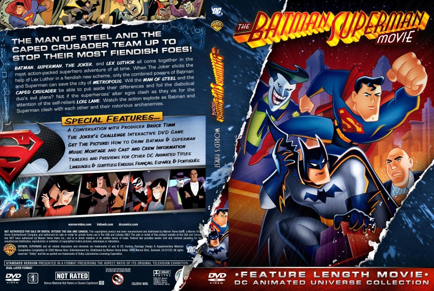 Batman And Superman Adventures World Finest 1