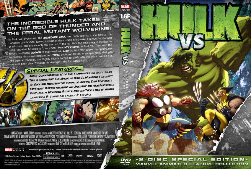 Marvel Animated Hulk Vs. (2-Disc Special Edition)