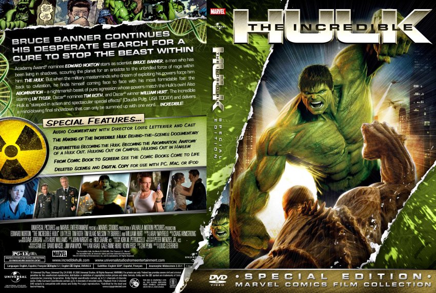 Marvel Films The Incredible Hulk