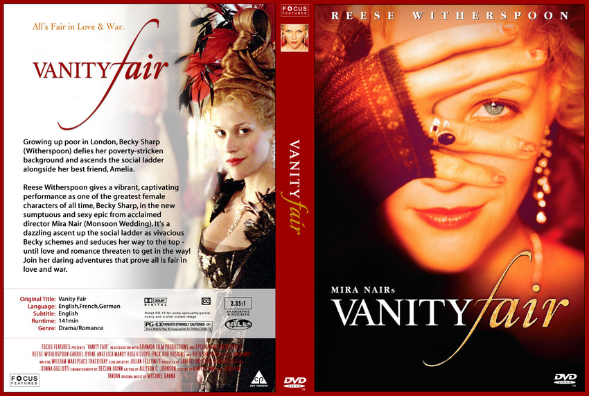 vanity fair Movie DVD Custom Covers 2168Vanity Fair DVD Covers
