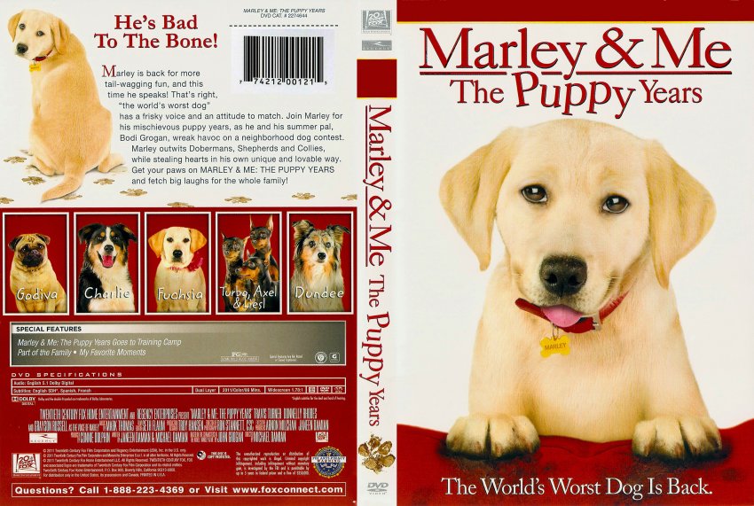 Marley & Me The Puppy Years