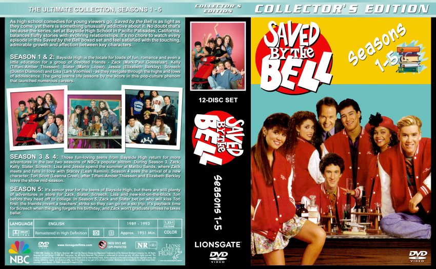 Saved by the Bell - Seasons 1-5