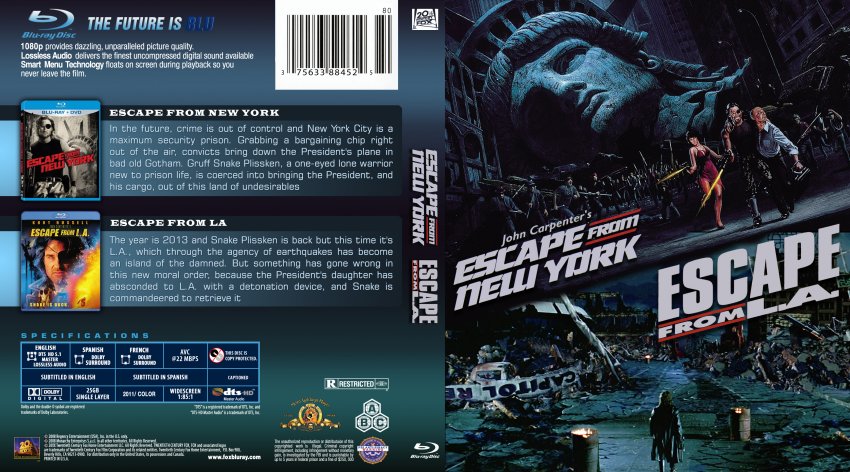 Escape From New York / Escape From L.A.