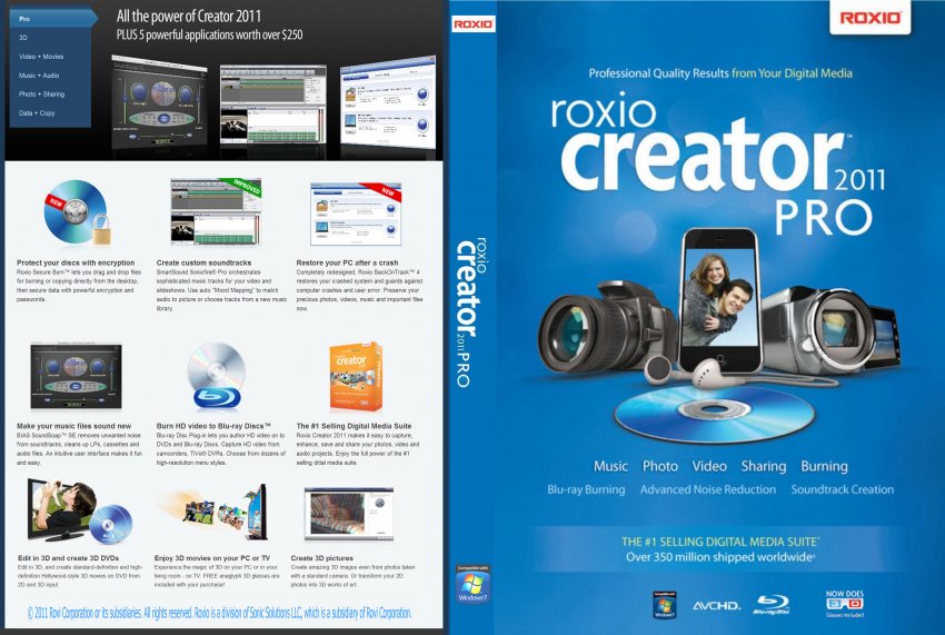Roxio Creator Pro 2011