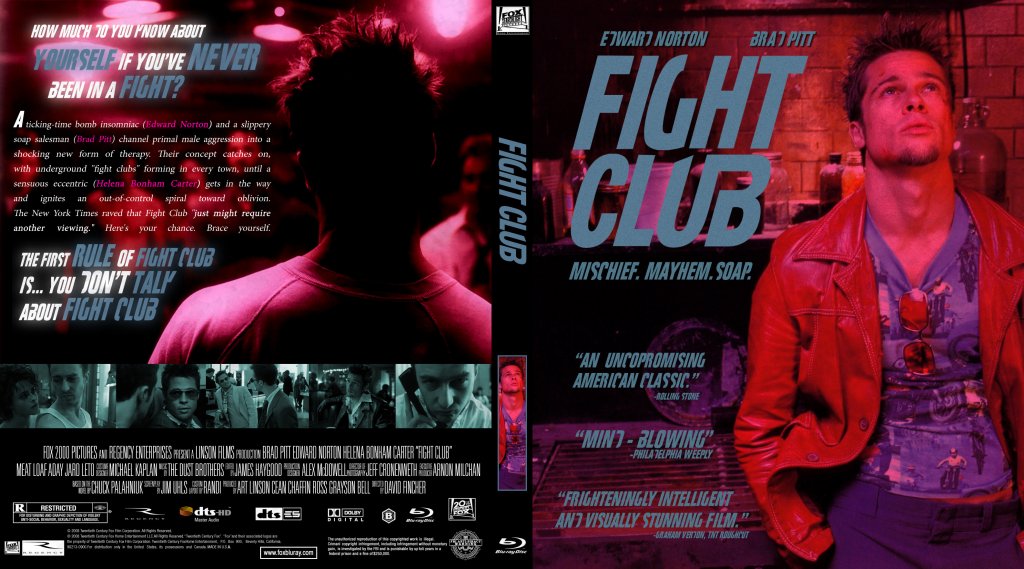 Fight Club Blu ray Cover