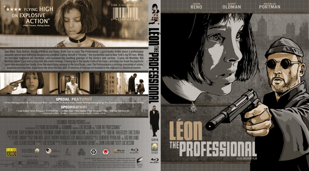 Leon The Professional Blu ray Cover