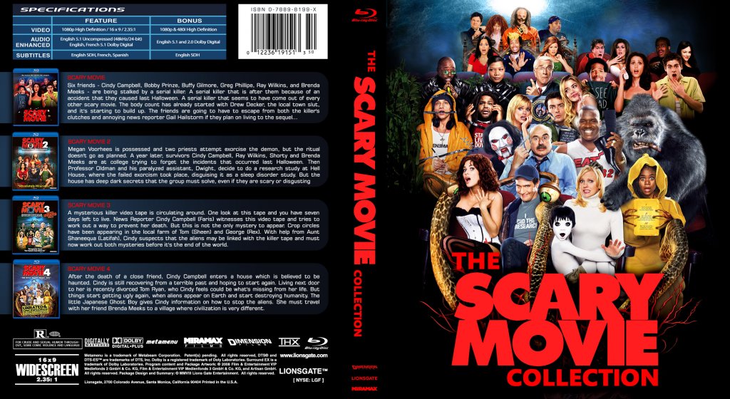 Scary Movie Collection BluRay