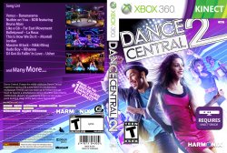 Dance Central 2 DVD NTSC Custom f