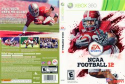NCAA Football 12 DVD NTSC f