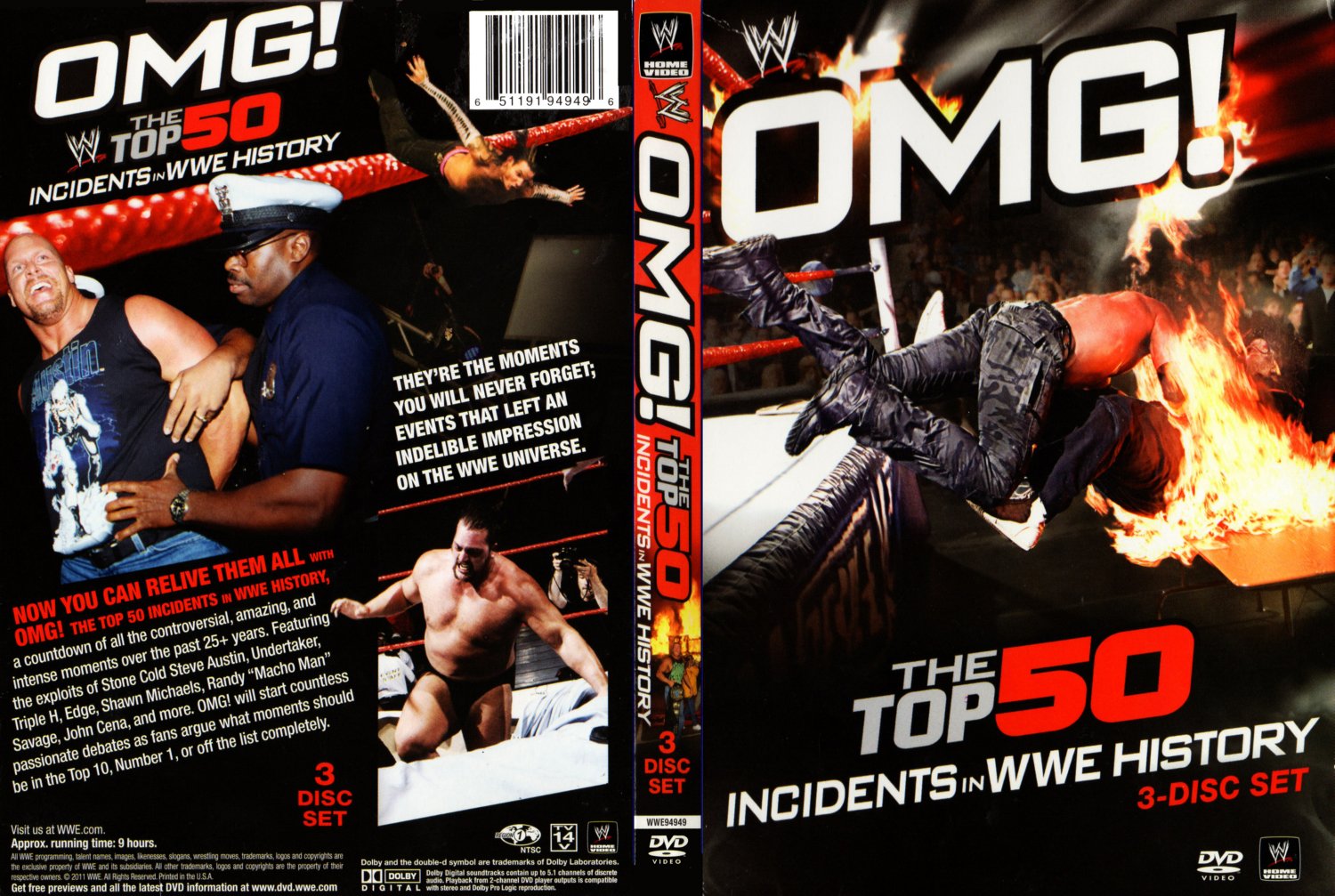 wwe omg the top 50 incidents in wwe history