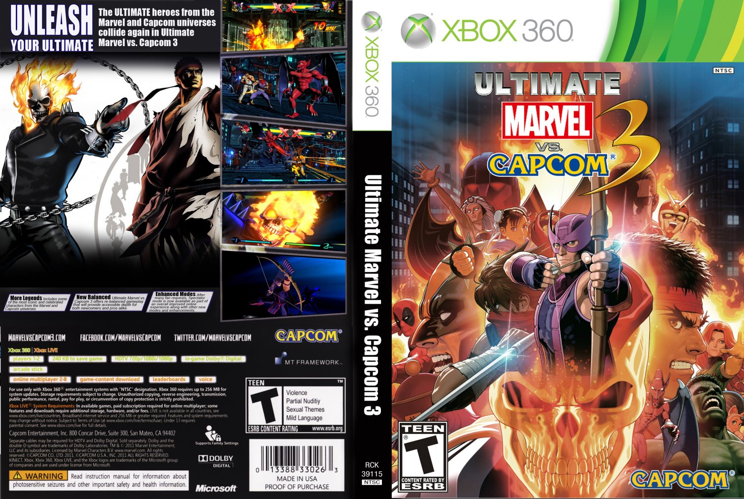 Ultimate Marvel Vs. Capcom 3