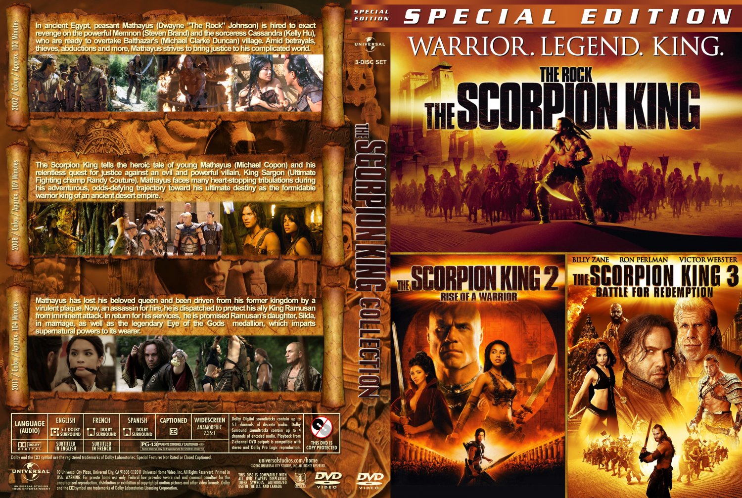 The Scorpion King Trilogy