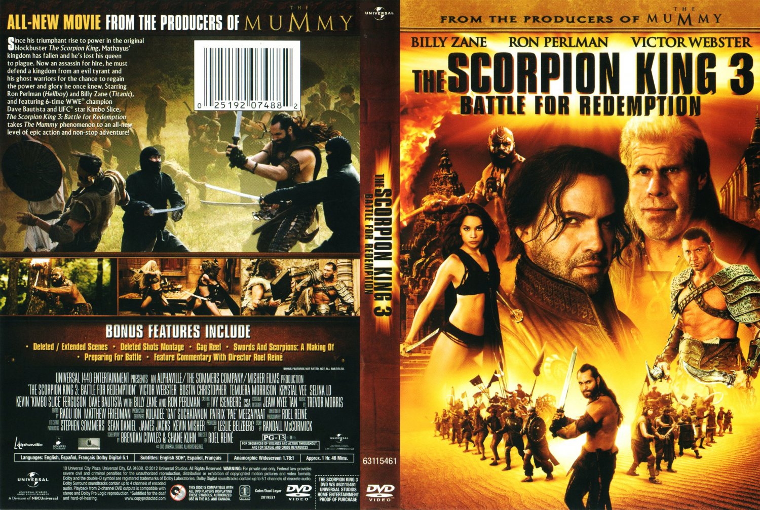 The Scorpion King 3: Battle for Redemption Video 2012