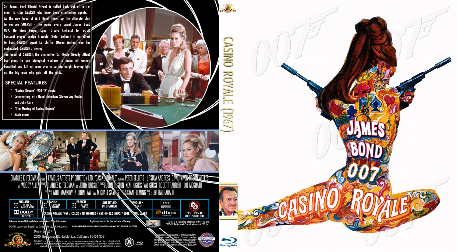 Casino Royale Blu Ray Cover