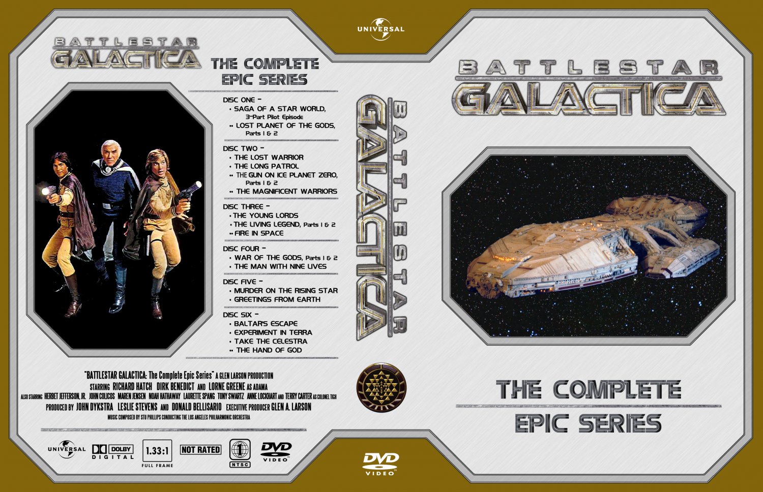 Battlestar Galactica The Complete Epic Series