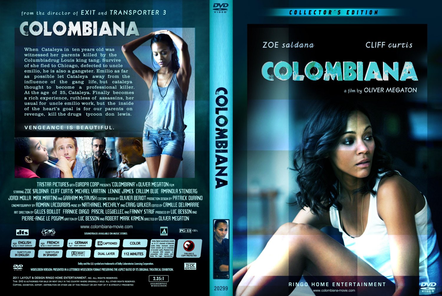 Colombiana DVD-Cover