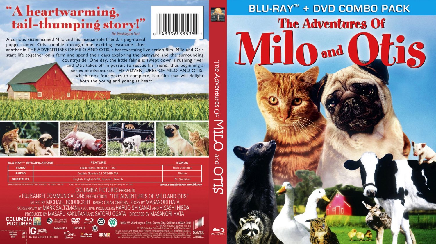 The Adventures Of Milo And Otis (1986)