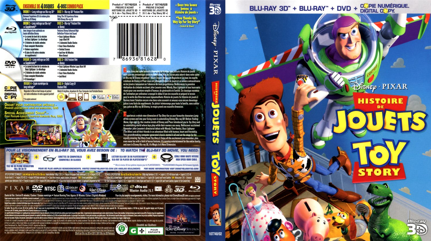 toy story 1 3d