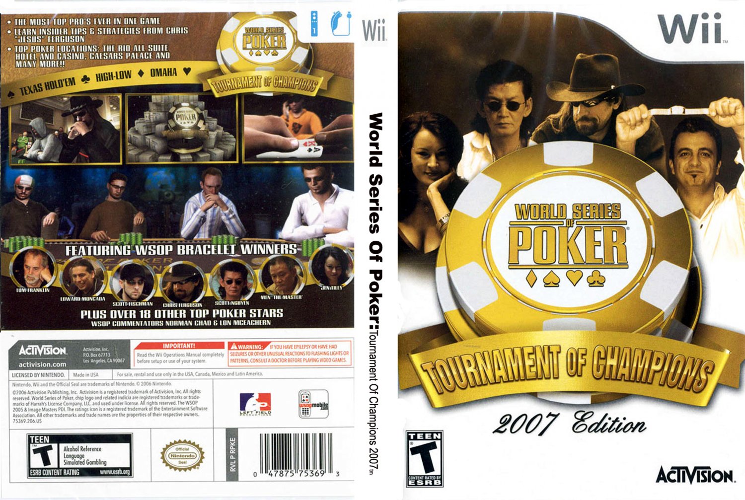 World Series Of Poker Tournament Of Champions 2007 Edition