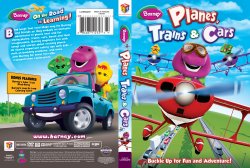 Barney Planes & Trains Cars